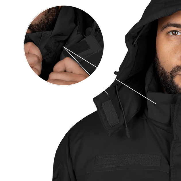 Комплект Patrol RainWall Чорний (8509), 2XL - Фото 6 Комплект Patrol RainWall Чорний (8509), 2XL - зображення 6