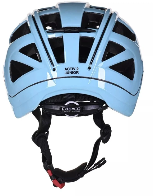 Kask rowerowy Casco Activ2 J Błękitno-Czarny Uni 52-56 cm (4031381009043) - obraz 3