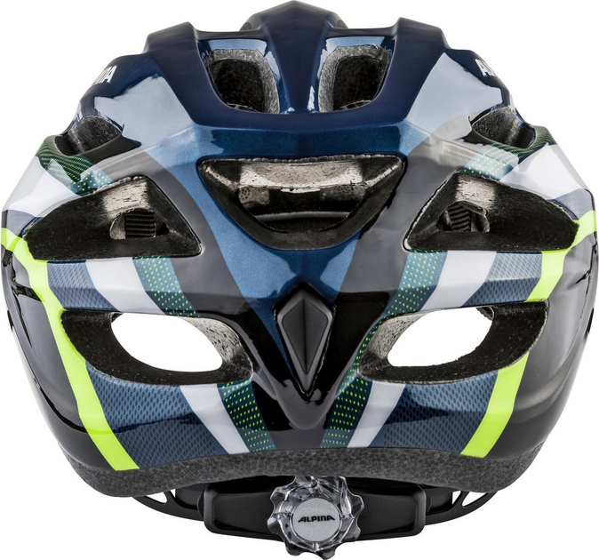Велосипедний шолом Alpina MTB17 Dark Blue-Neon 54-58 см (4003692287816) - зображення 4
