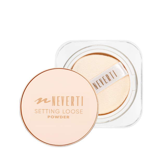 Пудра для лица рассыпчатая Neverti Setting Loose Powder Luminous Finish 001 Transparent/Прозрачная - Фото 5 Пудра для лица рассыпчатая Neverti Setting Loose Powder Luminous Finish 001 Transparent/Прозрачная - изображение 5
