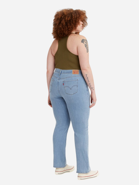 Джинси Кльош жіночі Levi`s Classic Bootcut 174550330 S Блакитні (1159814096) - зображення 6