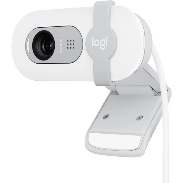 Веб-камера LOGITECH BRIO 100 OFF-WHITE (960-001617) - Фото 1 Веб-камера LOGITECH BRIO 100 OFF-WHITE (960-001617) - изображение 1