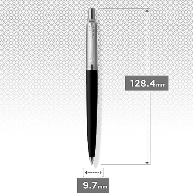 Ручка шариковая Parker JOTTER Originals Black CT BP - Фото 6 Ручка шариковая Parker JOTTER Originals Black CT BP - изображение 6