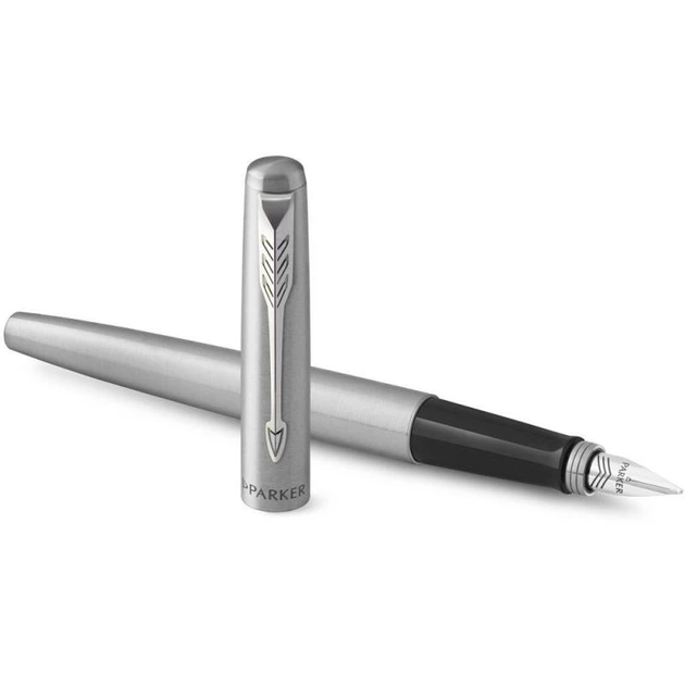 Ручка перова Parker JOTTER Stainless Steel CT FP M - зображення 3