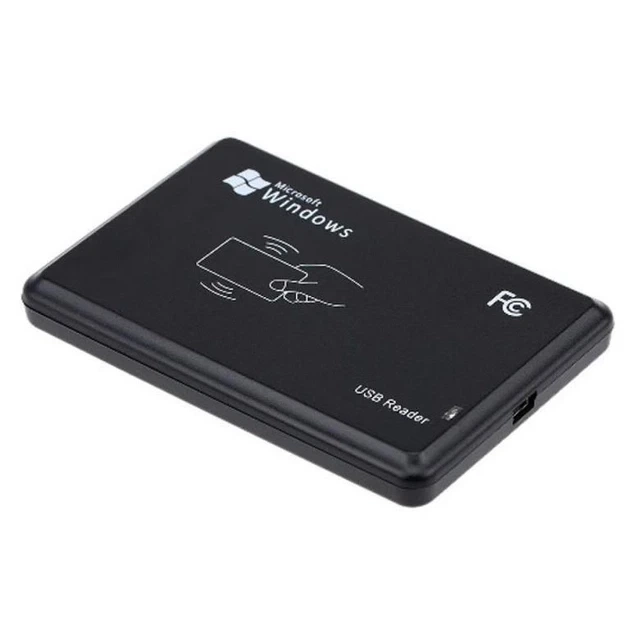 Считыватель магнитных карт JT308,125 КГц, USB RFID считыватель с пролистыванием - изображение 2