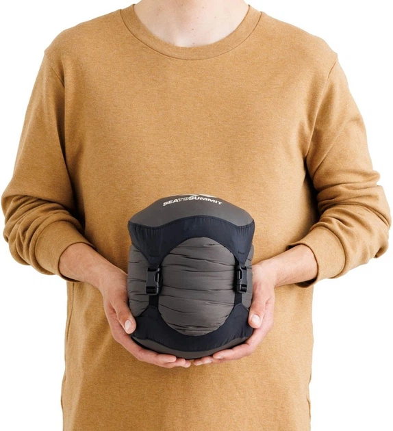 Спальний мішок Sea to Summit Ascent Зелено-сірий (9327868157785) - зображення 10