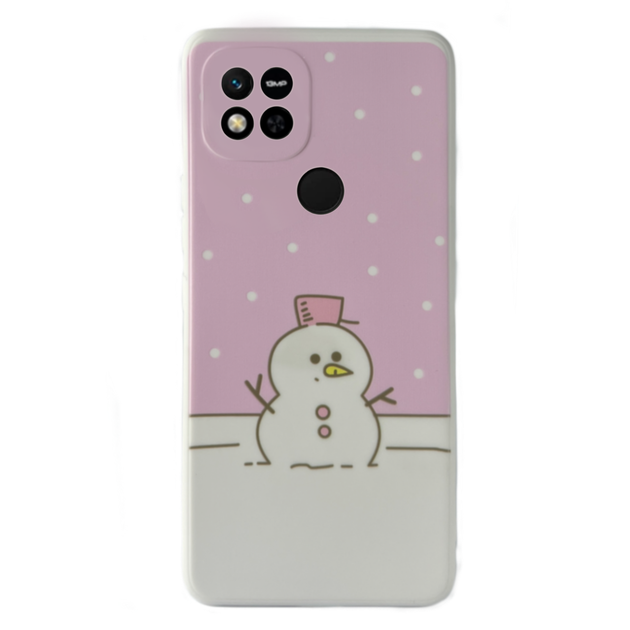 Чехол Новогодний Kassel Premium для Xiaomi Redmi 10C (06) Снеговик новогодний - Фото 1 Чехол Новогодний Kassel Premium для Xiaomi Redmi 10C (06) Снеговик новогодний - изображение 1