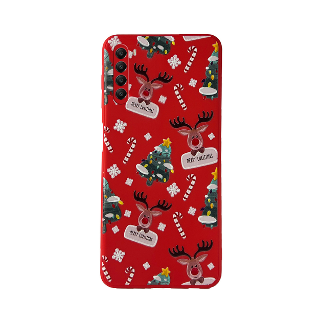 Чехол новогодний TPU для Xiaomi Redmi Note8T (08) Елка Merry Christmas ...