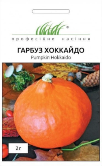 Семена Тыква Хоккайдо, 2 г (Hem Zaden) - Фото 1 Семена Тыква Хоккайдо, 2 г (Hem Zaden) - изображение 1