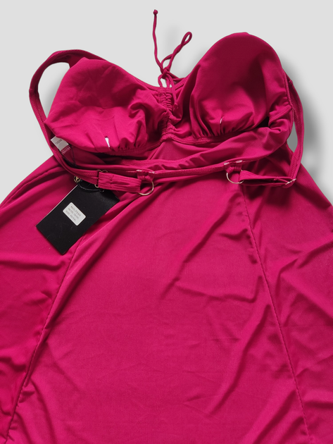 Танкини с шортами в рубчик Fuba 75502 гранатовый 66 10(XL) полнота груди 5E 6F; бедра 146-150 см - Фото 4 Танкини с шортами в рубчик Fuba 75502 гранатовый 66 10(XL) полнота груди 5E 6F; бедра 146-150 см - изображение 4