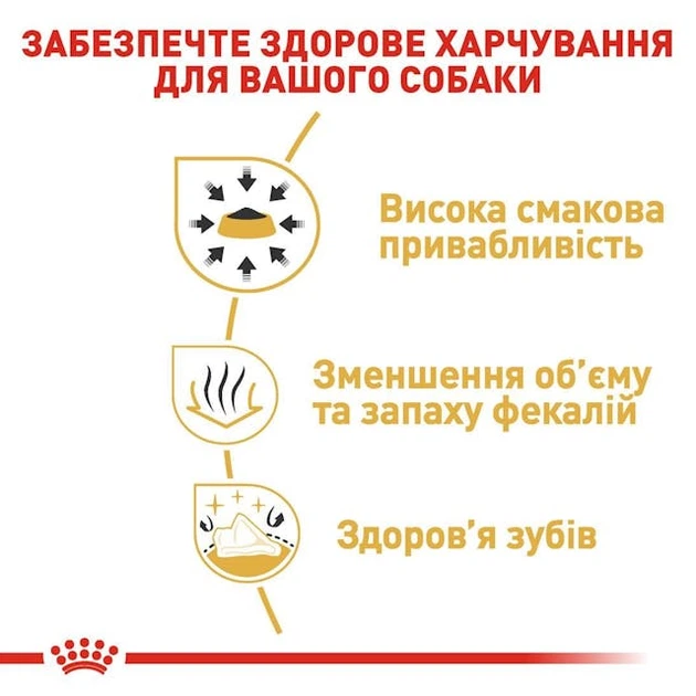Повнораціонний сухий корм Royal Canin Chihuahua Adult для дорослих собак породи чихуахуа віком від 8 місяців, 1.5 кг, 2210015 - изображение 3