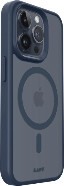 Панель Laut Huex Protect для Apple iPhone 15 Pro Max Dark Blue (L_IP23D_HPT_DB) - зображення 2