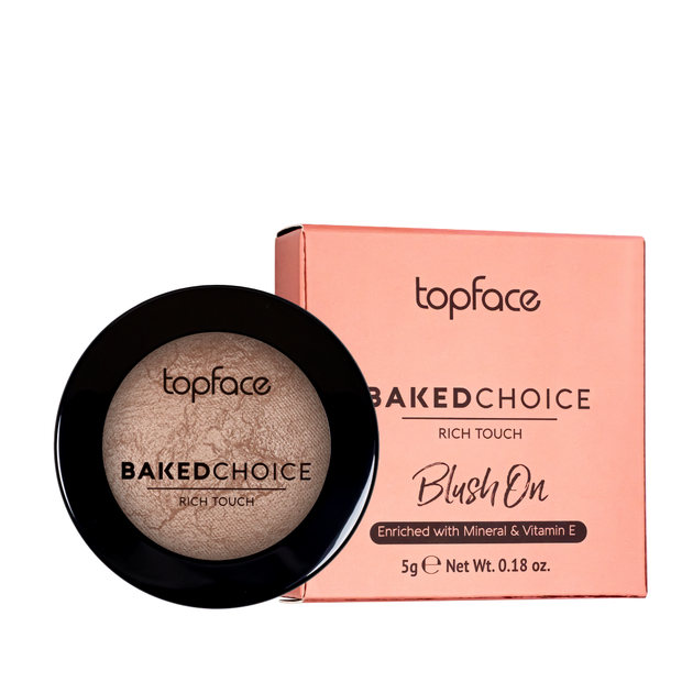 Рум'яна запечені TopFace Baked Choice Rich Touch PT703 № 03 Холодний бежевий - Фото 1 Рум'яна запечені TopFace Baked Choice Rich Touch PT703 № 03 Холодний бежевий - зображення 1