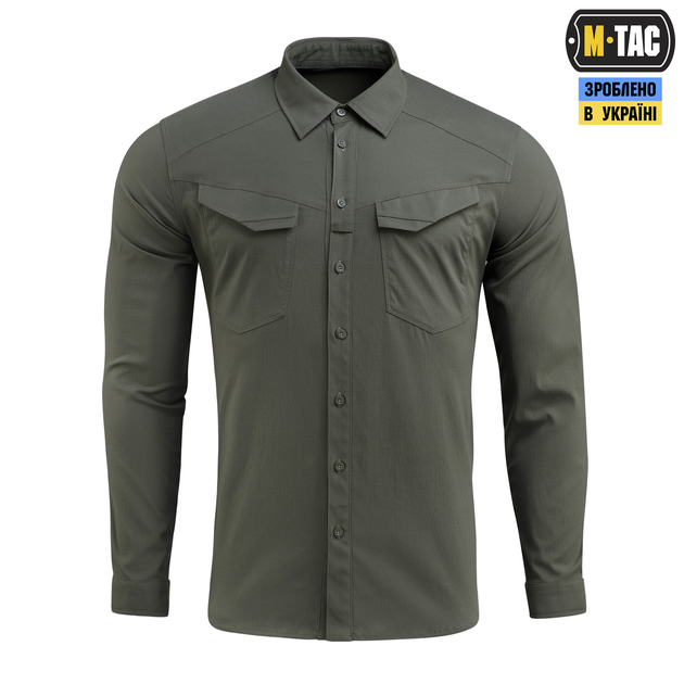 Рубашка M-Tac Aggressor Flex Army Olive 3XL/L 20482062-3XL/L - зображення 2