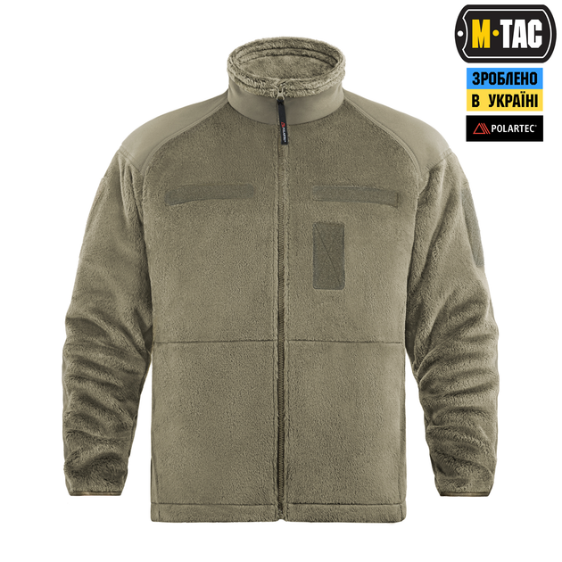 Кофта M-Tac Battle Fleece Polartec Tan 3XL/L 70027003-3XL/L - изображение 2