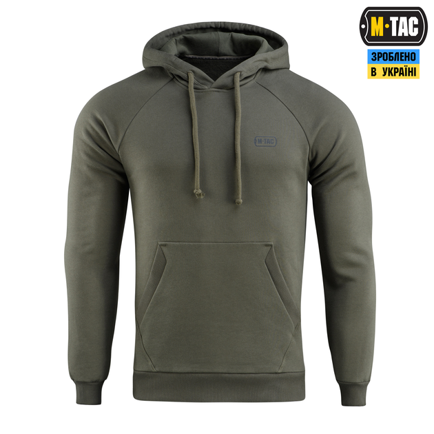 Кофта M-Tac Hoodie Cotton Raglan Hard Army Olive XL 51388062-XL - изображение 2