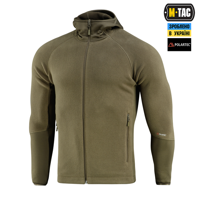 Кофта M-Tac Hoodie Polartec Sport Dark Olive L 70067048-L - изображение 1