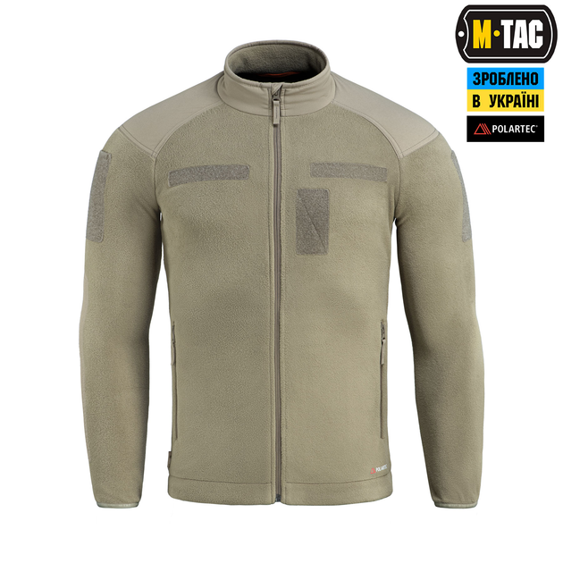 Куртка M-Tac Combat Fleece Polartec Jacket Tan 2XL/L 20491003-2XL/L - изображение 2