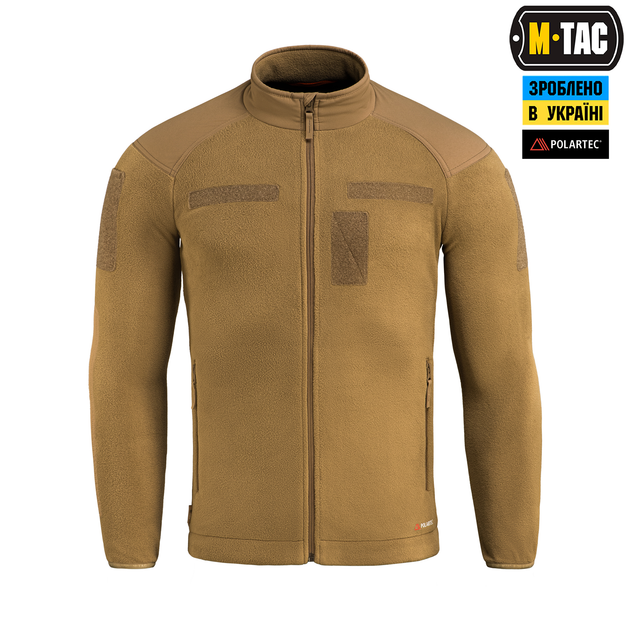 Куртка M-Tac Combat Fleece Polartec Jacket Coyote Brown 2XL/R 20491017-2XL/R - изображение 2