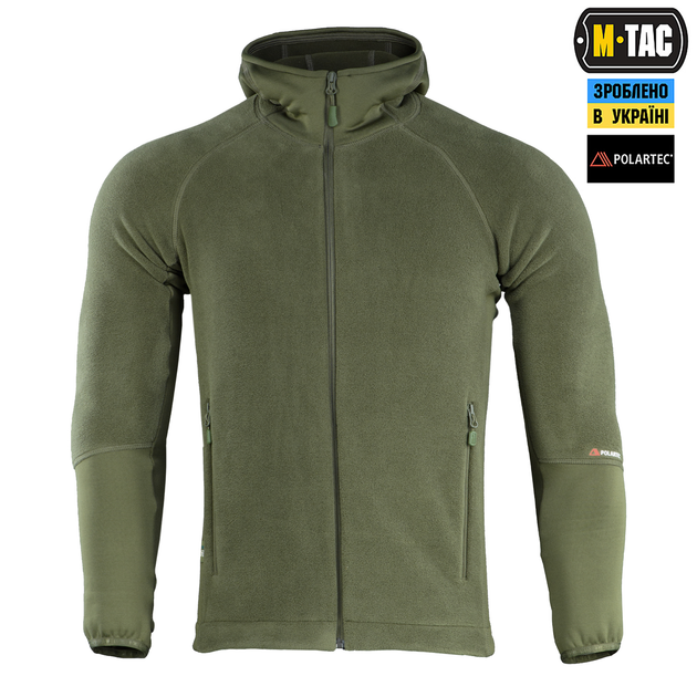 Кофта M-Tac Hoodie Polartec Sport Army Olive S 70067064-S - зображення 2