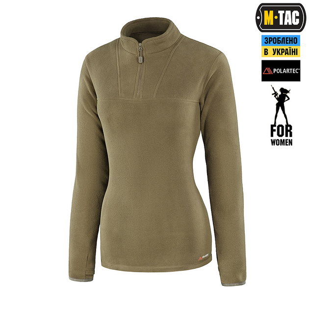 Кофта M-Tac Delta Polartec Lady Dark Olive S 70018048-S - зображення 1