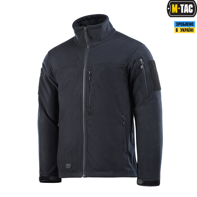 Куртка M-Tac Alpha Windblock Light Fleece Dark Navy Blue M 20465015-M - зображення 1