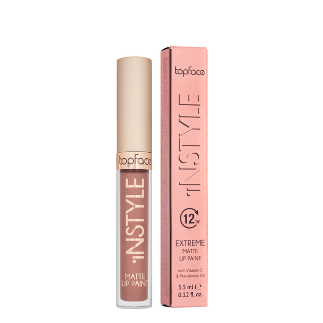 Помада для губ матовая жидкая Topface Instyle Mаtte, 18 Розово-бежевый - Фото 1 Помада для губ матовая жидкая Topface Instyle Mаtte, 18 Розово-бежевый - изображение 1