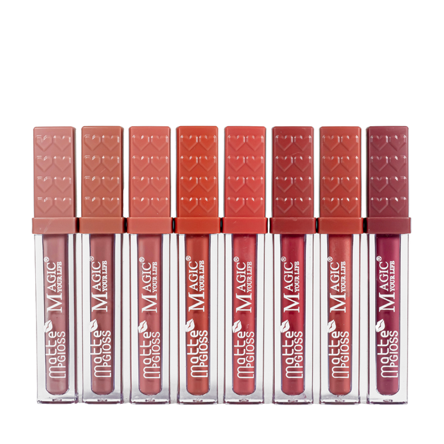Набор помад для губ жидких матовых Lip Gloss Magic Your Life 24 шт - изображение 2