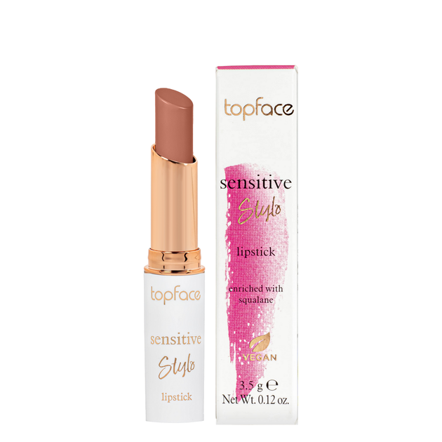 Помада для губ матова TopFace Sensitive Stylo PT157 No 003 Baby Peach - Фото 1 Помада для губ матова TopFace Sensitive Stylo PT157 No 003 Baby Peach - изображение 1