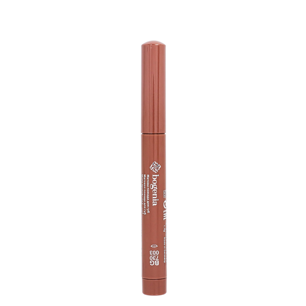 Помада-карандаш для губ водостойкая Bogenia Velvet Waterproof Matte, 003 Brown Melon - Фото 5 Помада-карандаш для губ водостойкая Bogenia Velvet Waterproof Matte, 003 Brown Melon - изображение 5