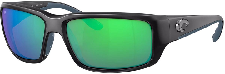 Окуляри Costa Del Mar Fantail Matte Black Green Mirror 580G - зображення 1