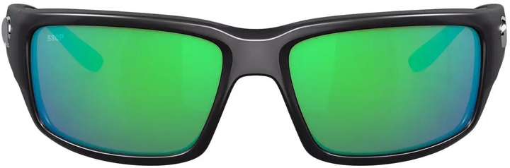 Окуляри Costa Del Mar Fantail Matte Black Green Mirror 580G - зображення 2