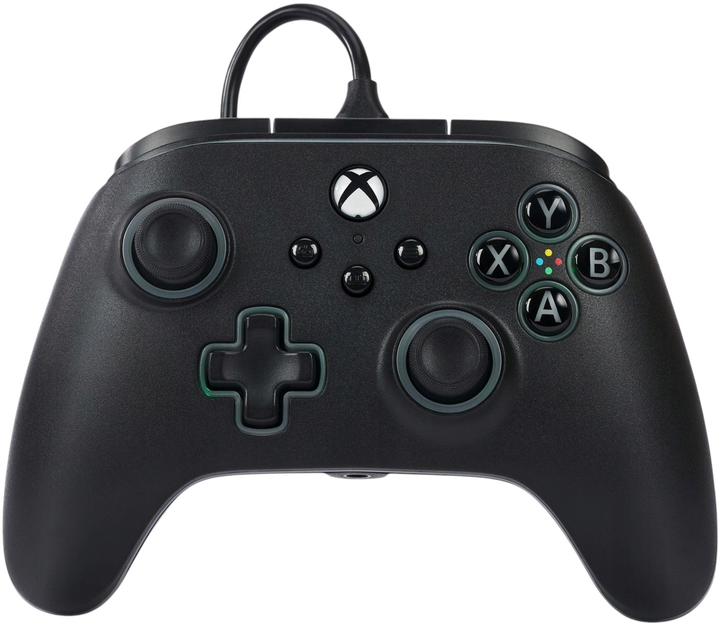 Kontroler PowerA Advantage Wired Controller Lumectra + RGB LED Strip Black (0617885033414) - obraz 3