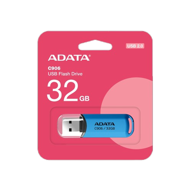 USB флешка Flash Drive A-DATA C906 USB 2.0 32Gb, Water Blue - изображение 2
