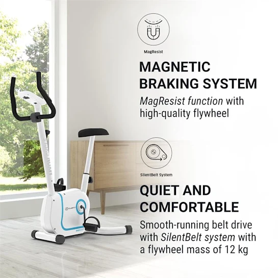 Велотренажер KlarFit Myon Cycle Белый Б/У - Фото 5 Велотренажер KlarFit Myon Cycle Белый Б/У - изображение 5