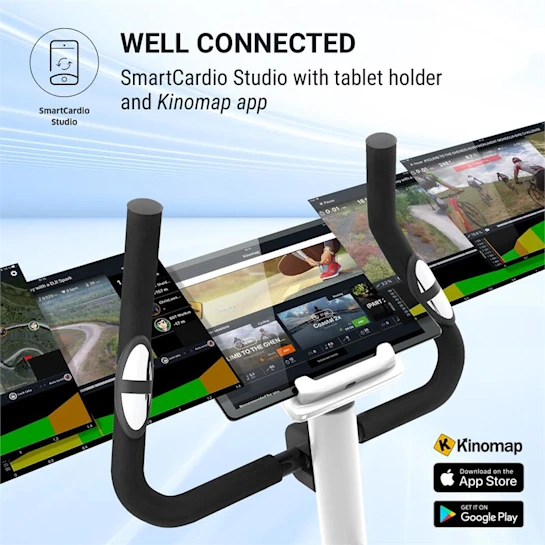 Велотренажер KlarFit Myon Cycle Белый Б/У - Фото 7 Велотренажер KlarFit Myon Cycle Белый Б/У - изображение 7