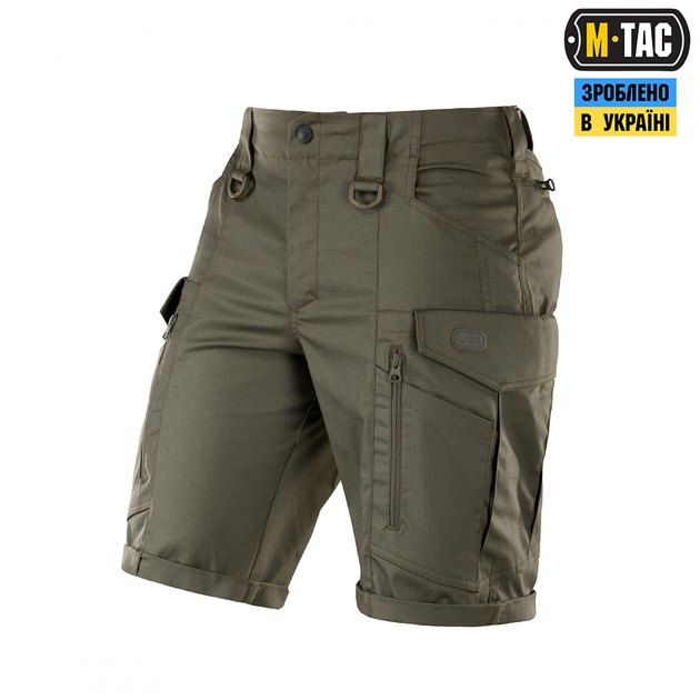 Шорти M-Tac Conquistador Flex Dark Olive 2XL 20008048-2XL - изображение 1