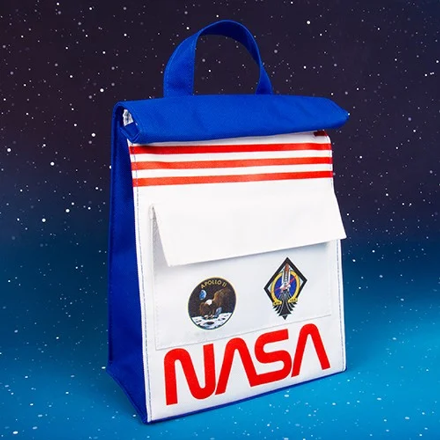Torba na lunch Fizz Creation NASA - Lunch Bag (5060949245592) - obraz 3