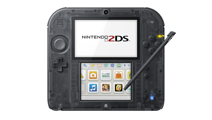 Консоль Nintendo 2DS Модифицированная 32GB Clear Black + 10 Встроенных Игр Б/У - изображение 2