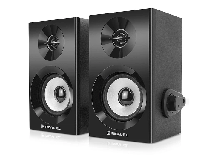 Колонки 2.0 REAL-EL S-228 black - изображение 7