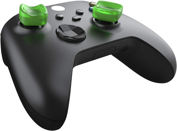 Накладки на контролер Gioteck Sniper Thumb Grips Translucent Green (0812313016544) - зображення 2