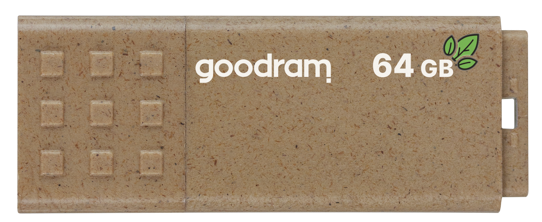 Флеш-накопичувач Goodram ECO FRIENDLY 64 ГБ USB 3.0 коричневий - зображення 2