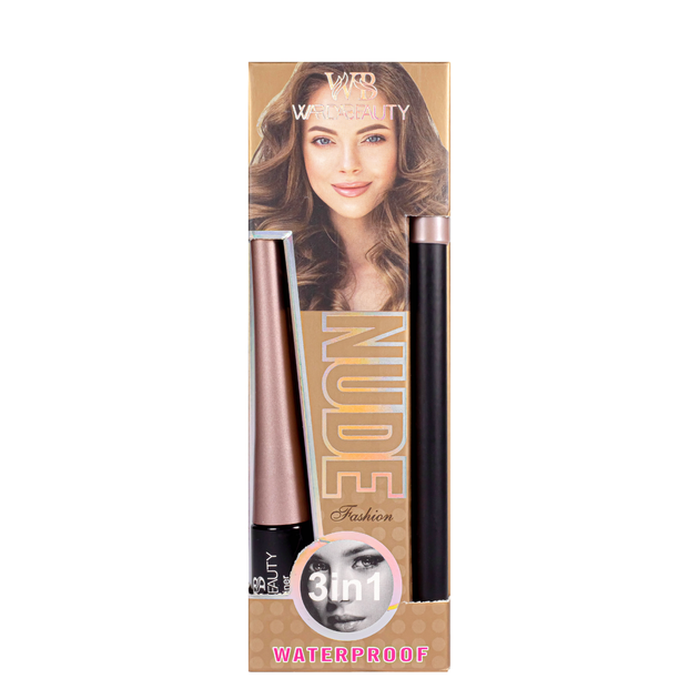 Набір для макіяжу очей 3 у 1 Warda Beauty New Nude Bright Eyes - Фото 3 Набір для макіяжу очей 3 у 1 Warda Beauty New Nude Bright Eyes - зображення 3