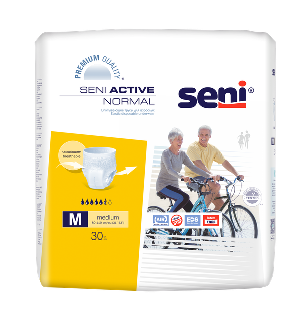 ROZETKA | Підгузки-трусики для дорослих Seni Active Normal Medium 30 шт ...