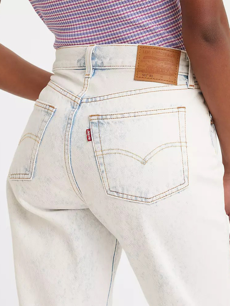 Джинси жіночі Levi`s 651623814 W32L29 Молочні (1159818972) - зображення 8