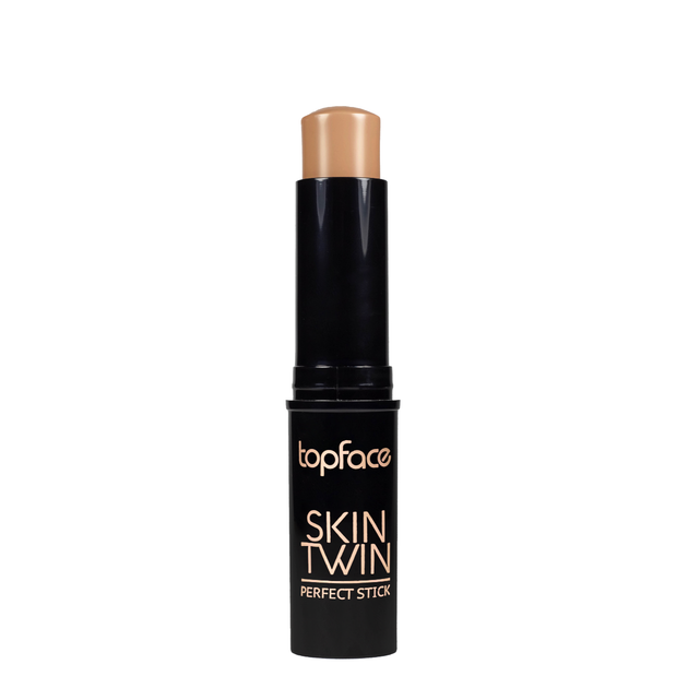 Контуринг-стік для обличчя TopFace Skin Twin Perfect PT562 № 03 Mahogany Червоно-коричневий - изображение 3
