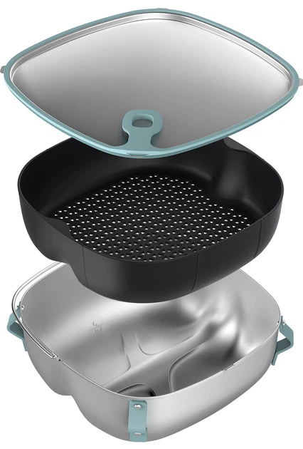 Zestaw akcesoriów do frytkownicy beztłuszczowej Philips HD9960/00 - obraz 2
