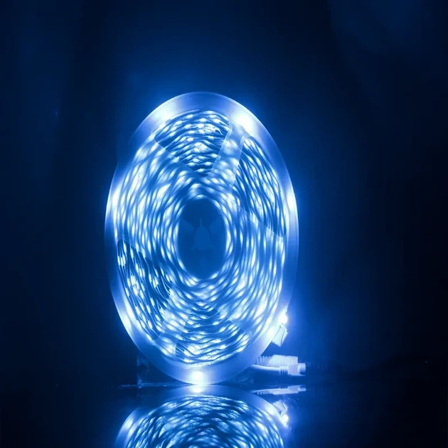 Світлодіодна Led стрічка 15м, Bluetooth, 44 кнопки USB, колір RGB 5050, підключення до смартфона, box - зображення 7