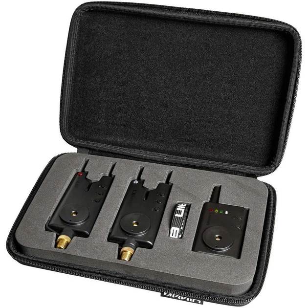 Набір сигналізаторів кльову Brain Wireless Bite Alarm B-1 2+1 1858.42.24 - изображение 2