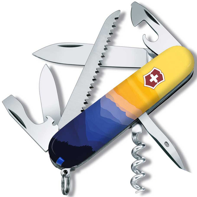 Складаний ніж Victorinox Camper Ukraine 1.3613.7_T3190pw - зображення 1